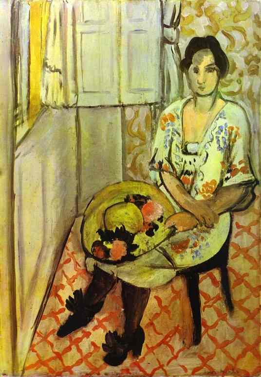 Henri Matisse - Sitting Woman 1919